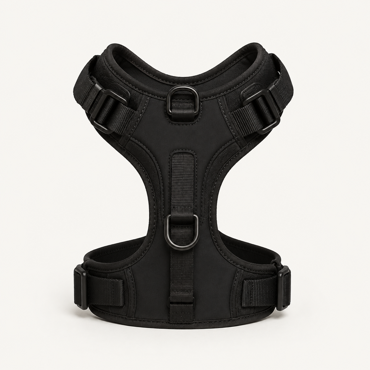 Premium No-Pull Dog Harness - Matte Black