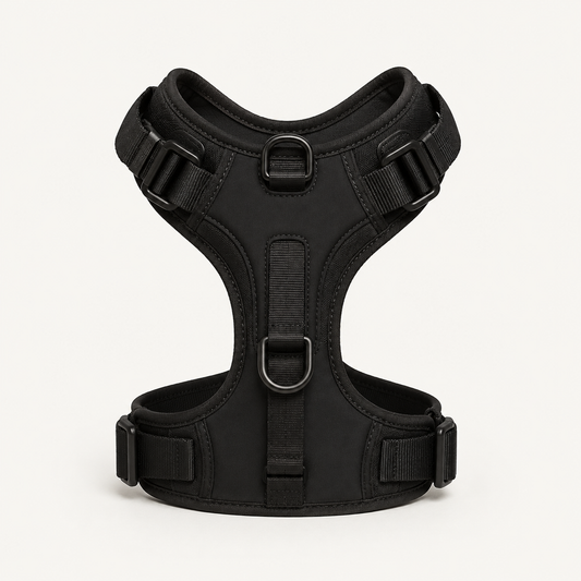 Premium No-Pull Dog Harness - Matte Black