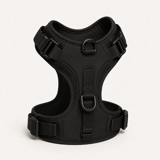Premium No-Pull Dog Harness - Matte Black